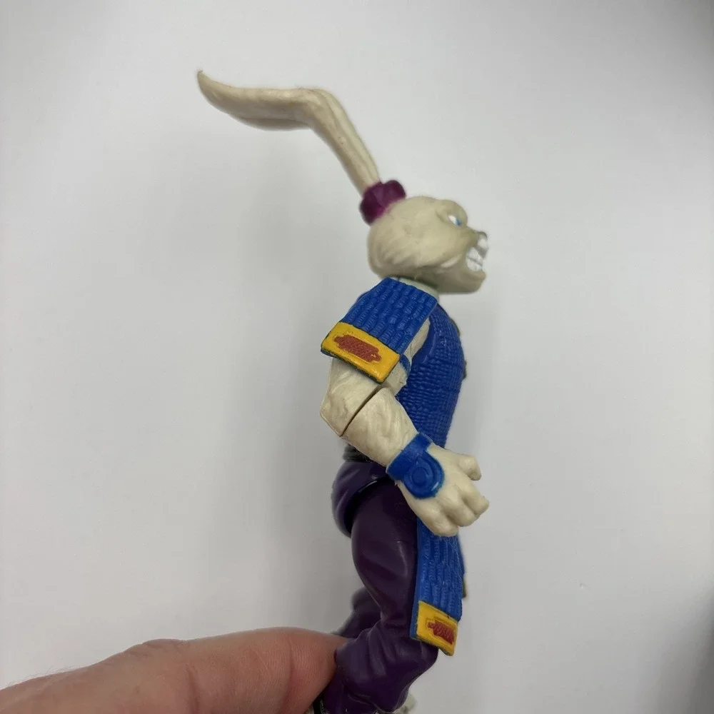 Vintage 1989 Playmates TMNT Ninja Turtles Usagi Yojimbo Action Figure Toy 5" - Picture 4 of 7
